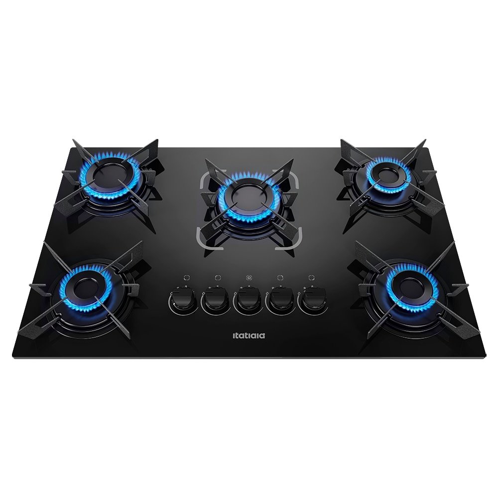 Fogão Cooktop Itatiaia 5 Bocas Electra | Superautomático, Preto, Bivolt
