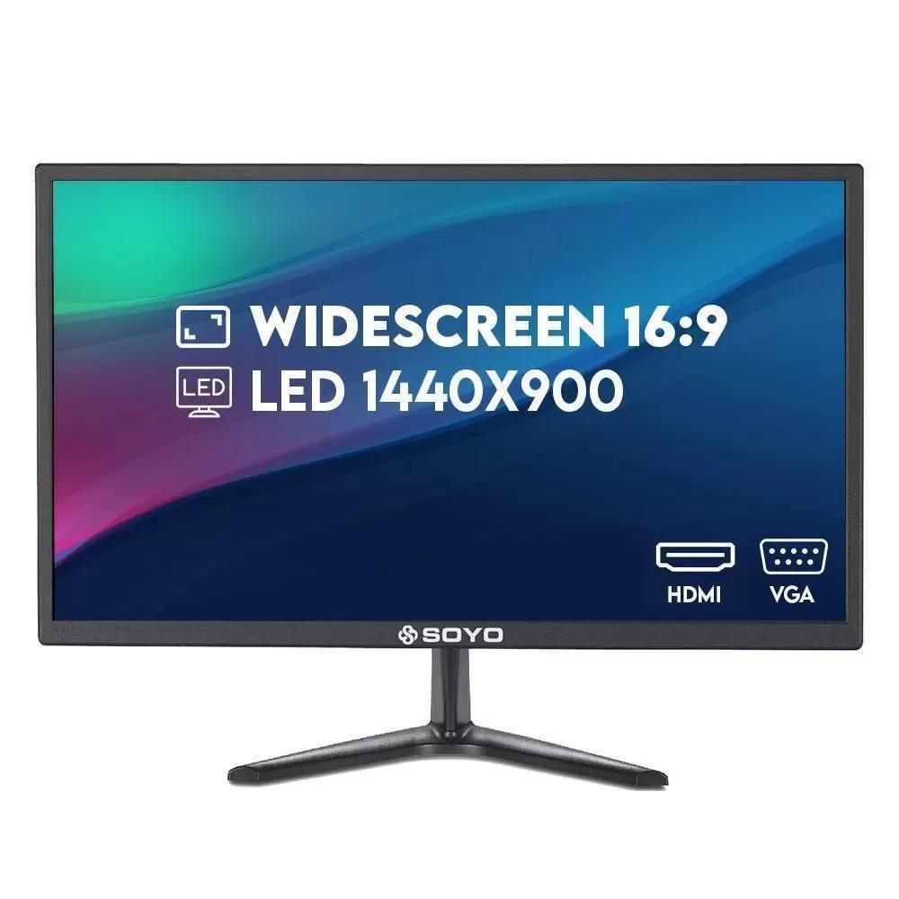 Monitor Soyo 18,5 LED SM185 (HDMI/VGA/VESA/1366x768)