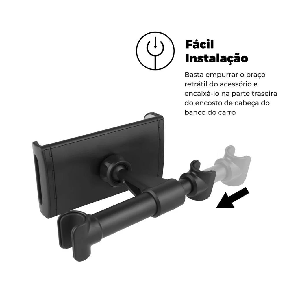 Suporte Veicular Tank Car Para Tablet