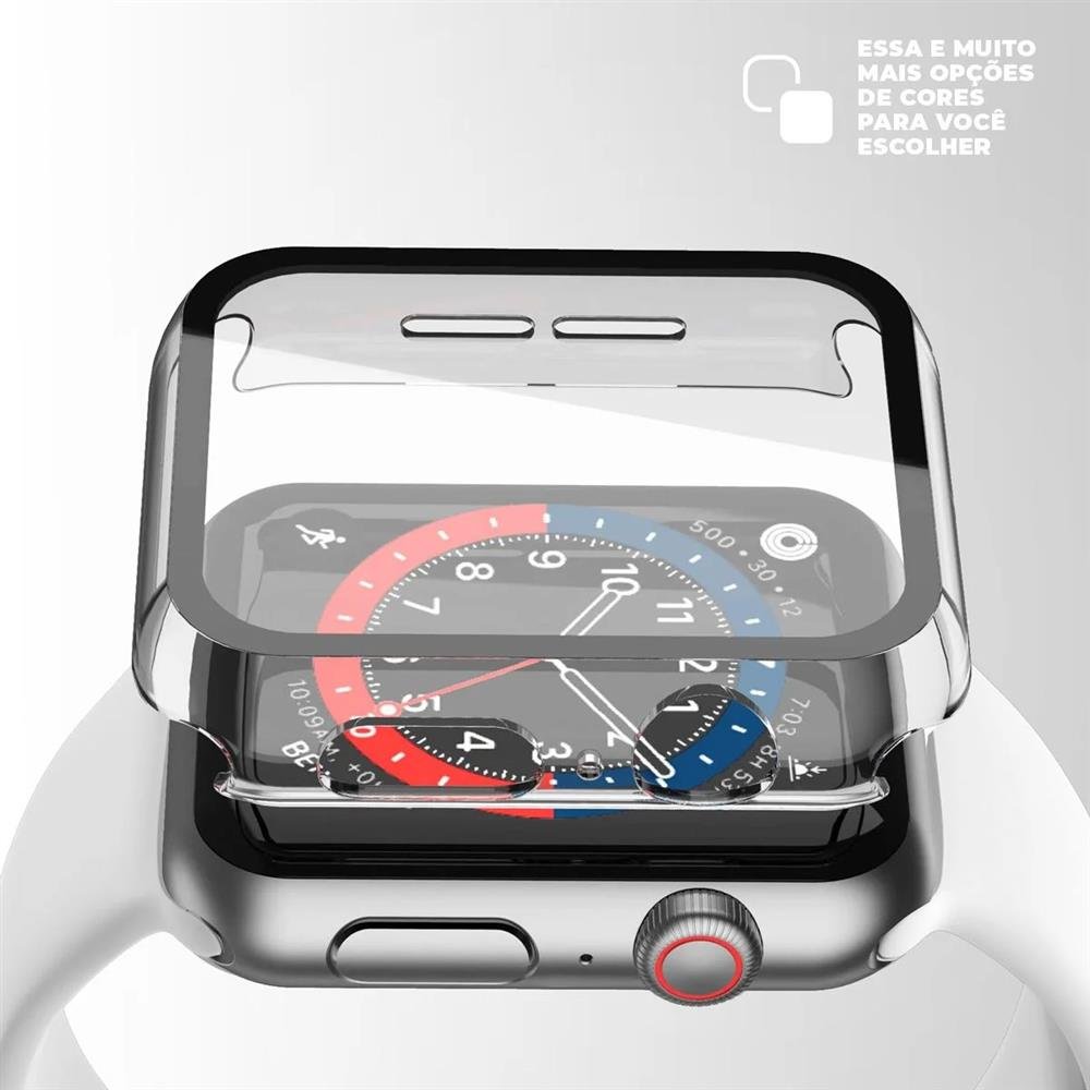 Case Armor Para Apple Watch 41Mm (Series 7) - Transparente