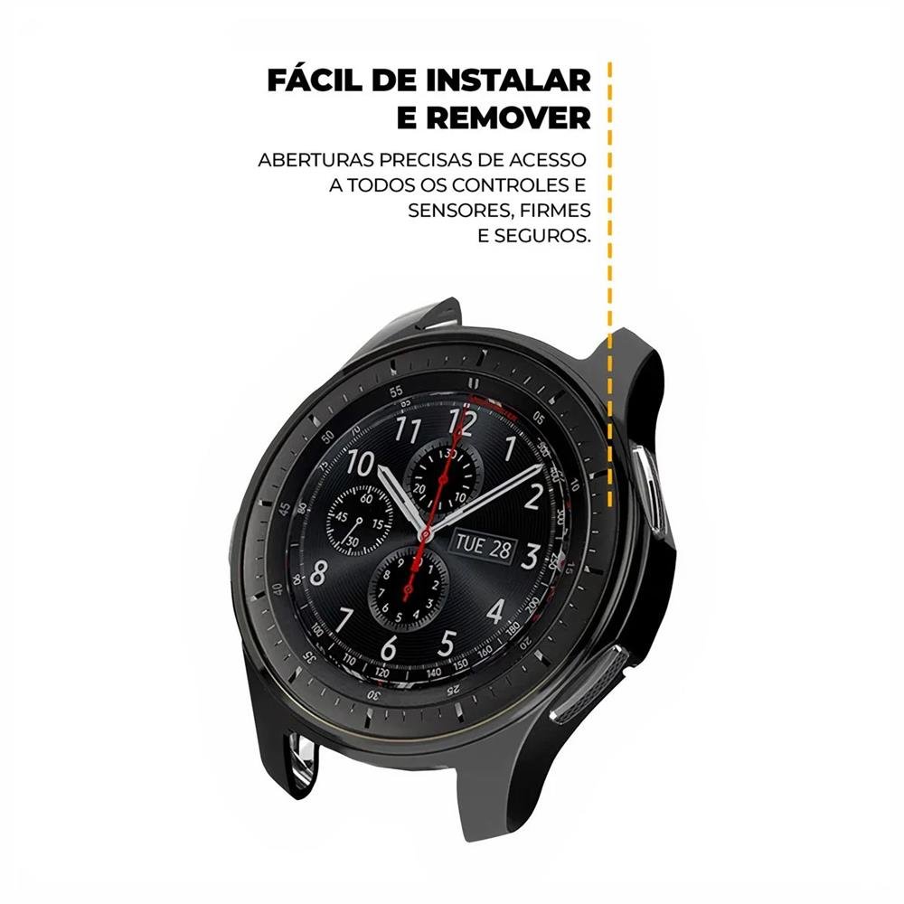 Case Bumper Armor Para Smartwatch Watch 4 40Mm