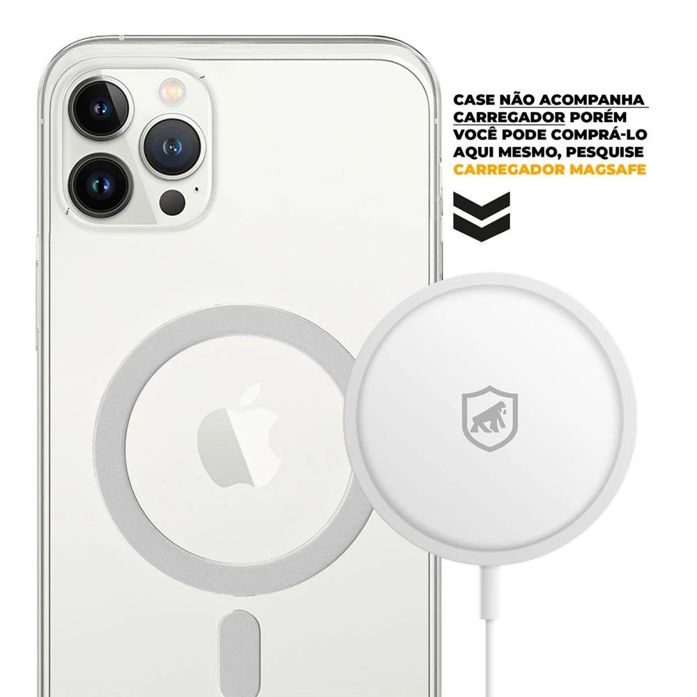 Capa Magsafe Transparente Para Iphone 11