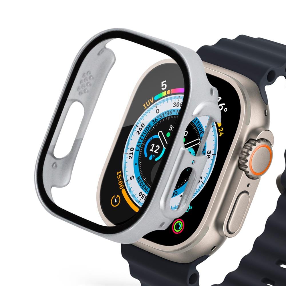 Case Armor Para Apple Watch Ultra 49Mm - Prata