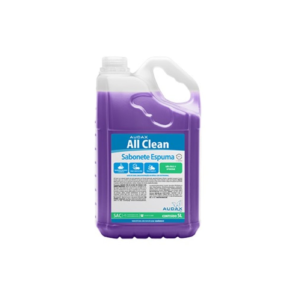 Sabonete Audax Allclean 5lt Espuma Floral