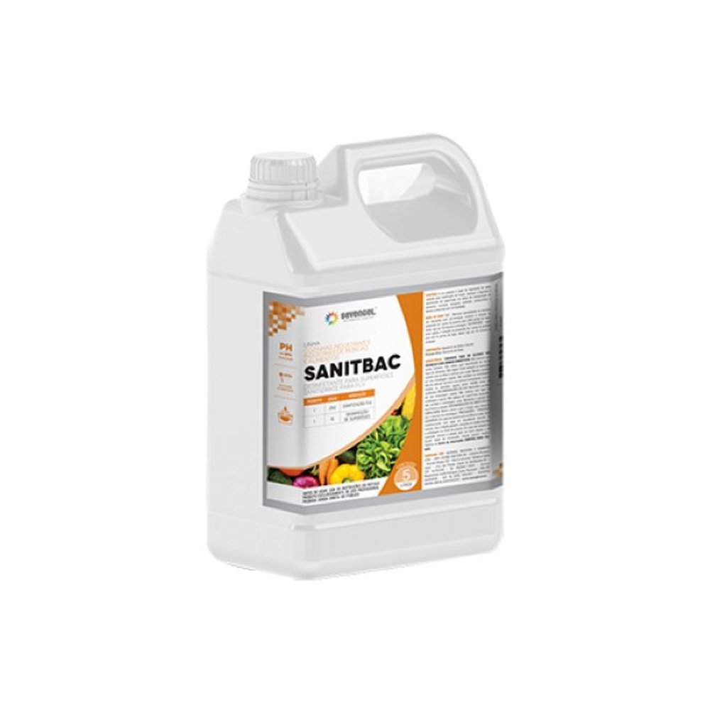 Limpa Alimentos Sanitizante 5l Sevengel
