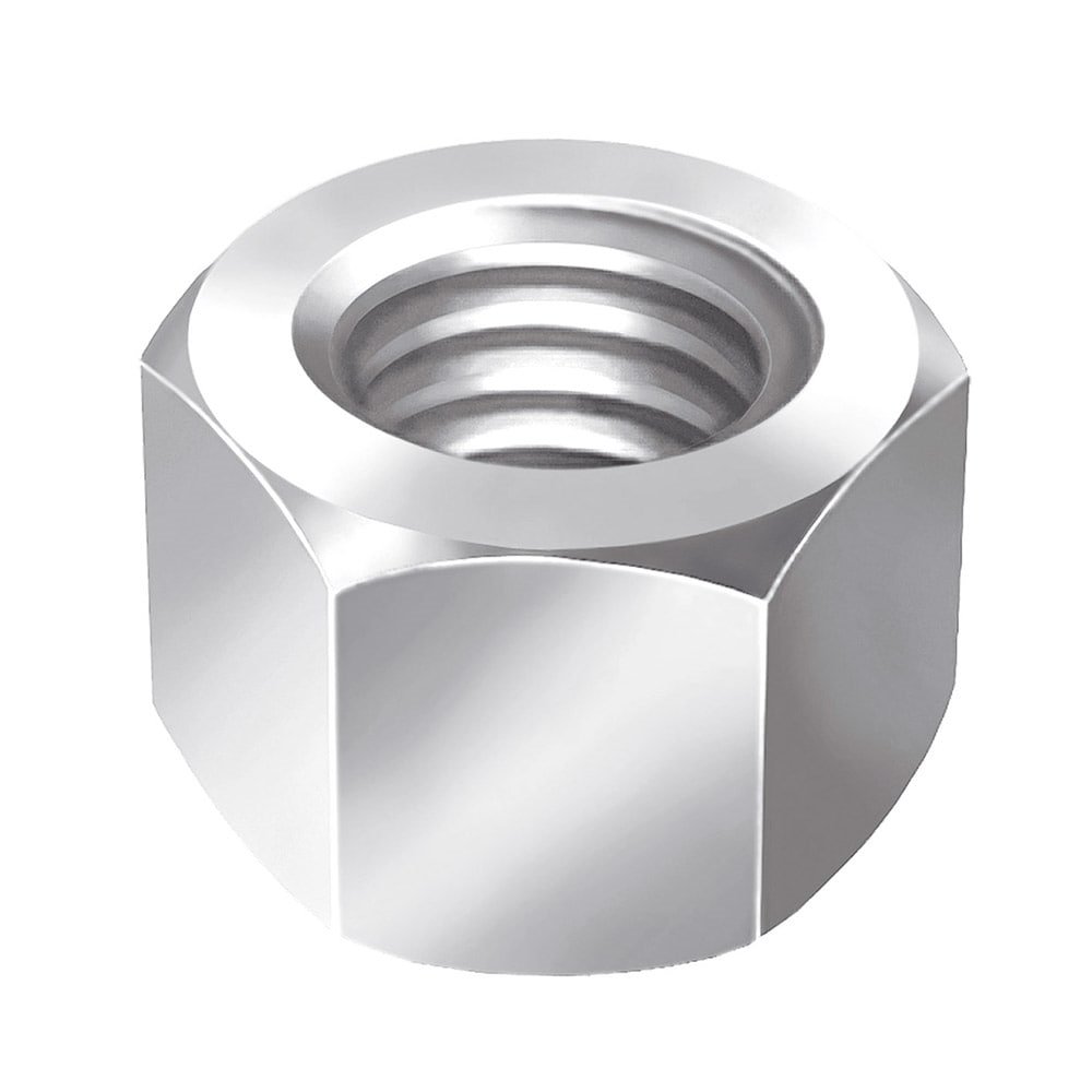Porca Ciser Sextavada Rosca UNC 3/4 Chave 1.1/8 Polido - Embalagem com 100 Unidades