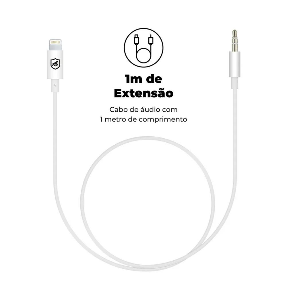 Cabo Auxiliar P2 Para Lightning - 1M