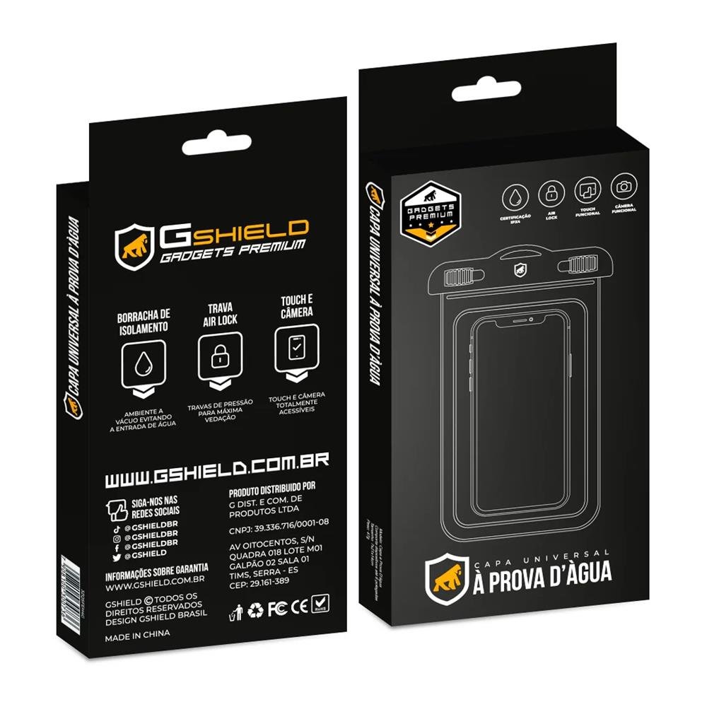 Capa À Prova DÁgua Universal Até 6"