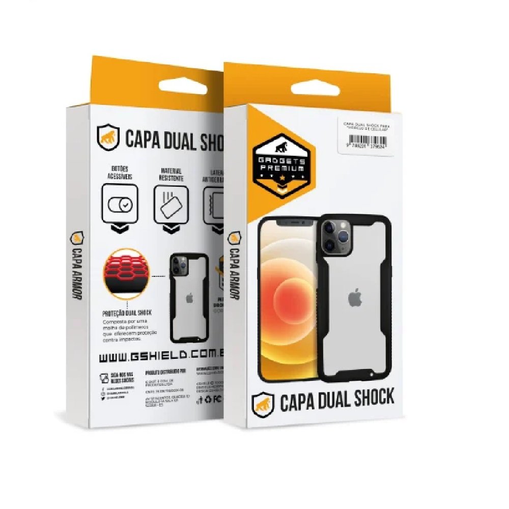 Capa Dual Shock Para Motorola Moto Z3 Play