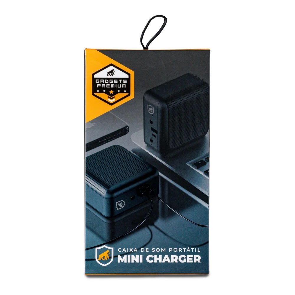 Carregador Caixa De Som Mini Charger