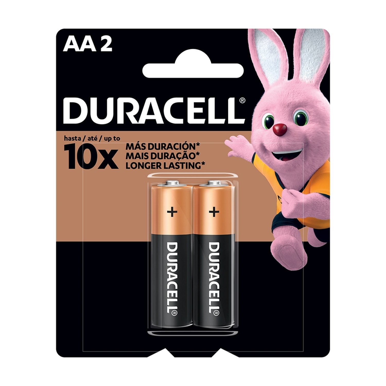 Pilha Duracell Alcalina Pequena AA - Embalagem com 2 unidades