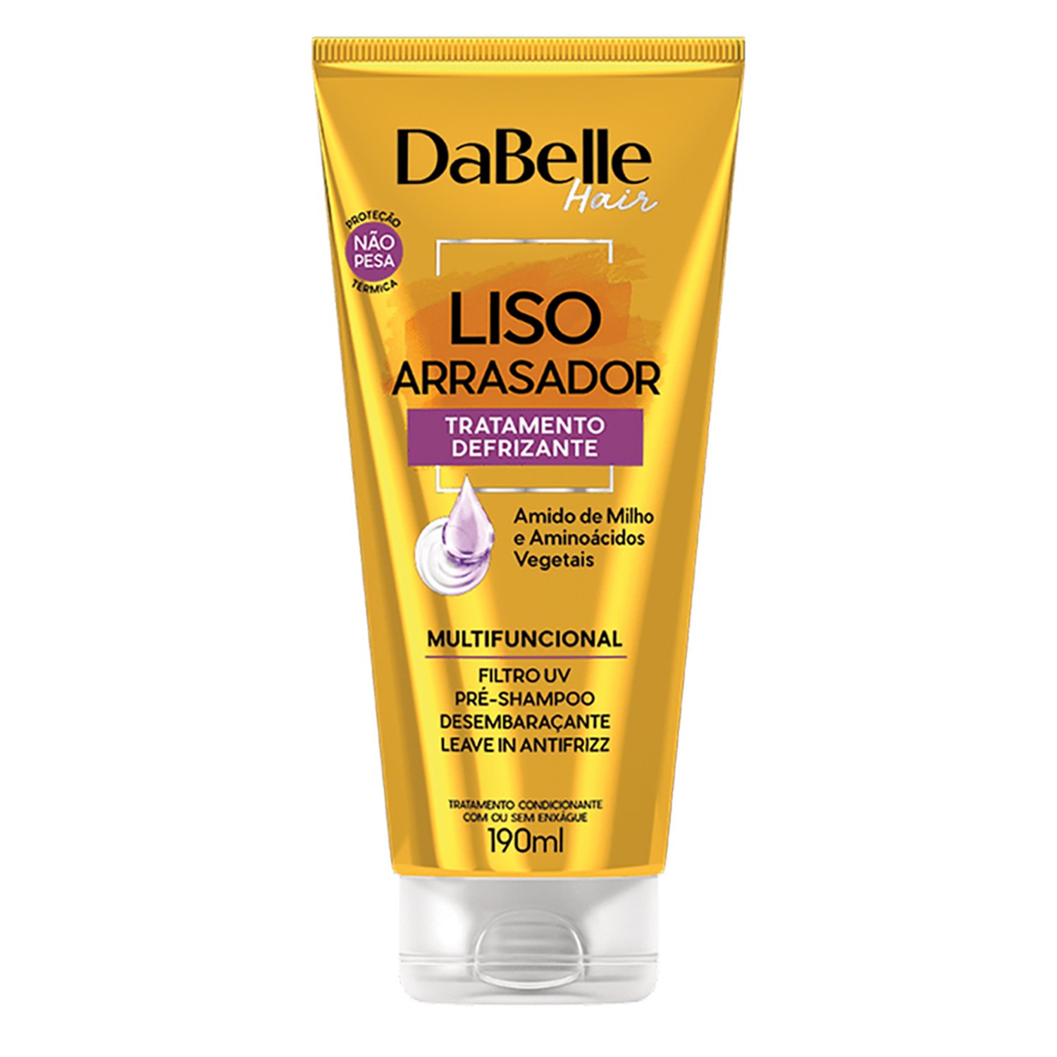 Defrizante Dabelle Creme Tratamento Liso Arrasador 190ml