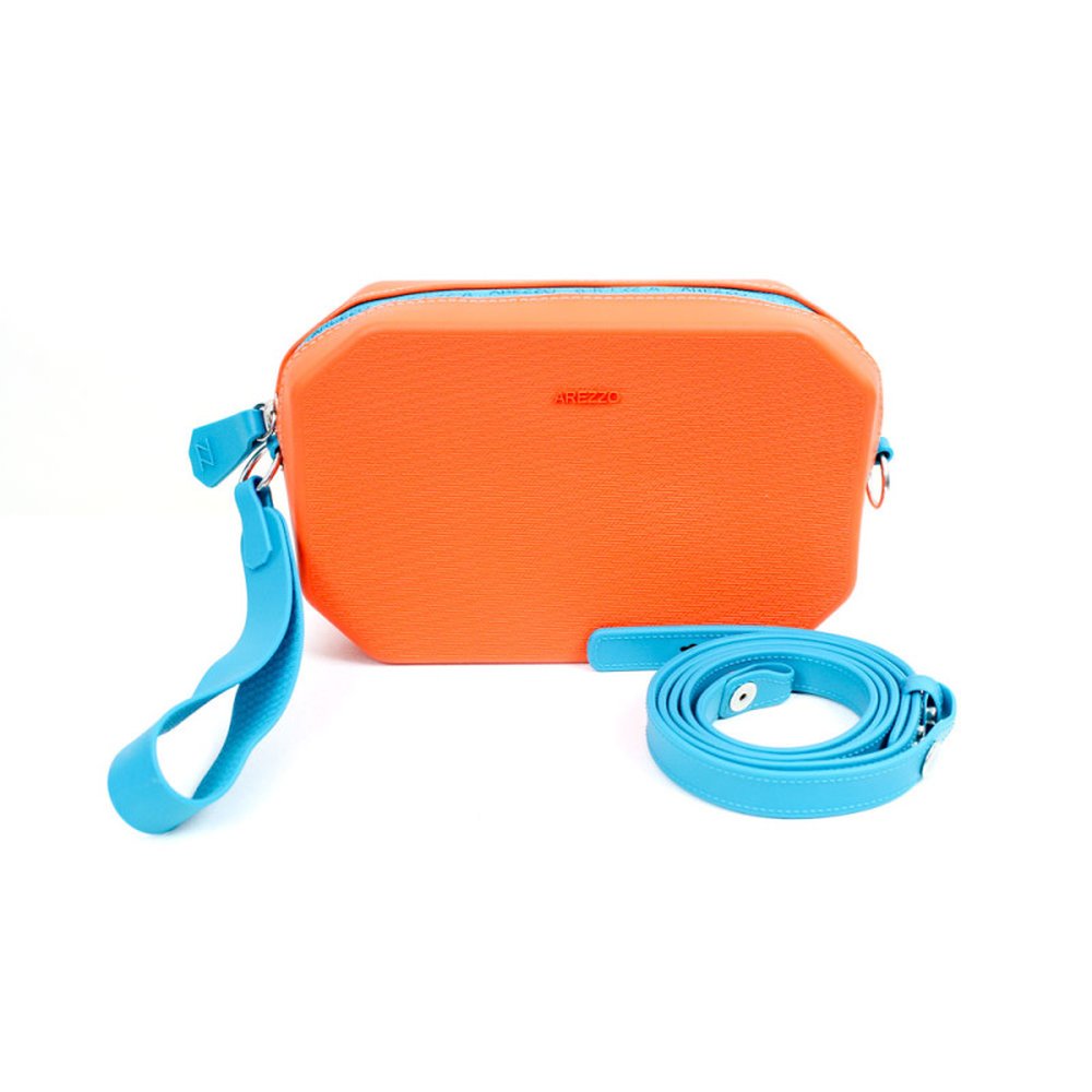 Bolsa Arezzo Brizza A58400 0058 0003 Laranja com 2 unidades