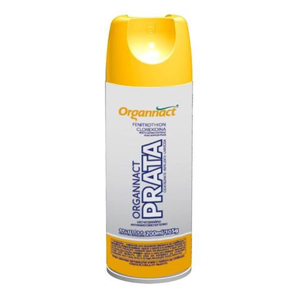 Mata Bicheira Organnact Prata 200ml