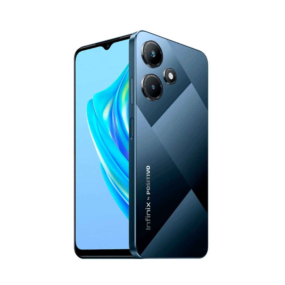 Smartphone Infinix Hot 30i 4G 128GB 4GB RAM Câmera Dupla 50MP Tela 6,6¿ HD+ Dual Chip - Preto