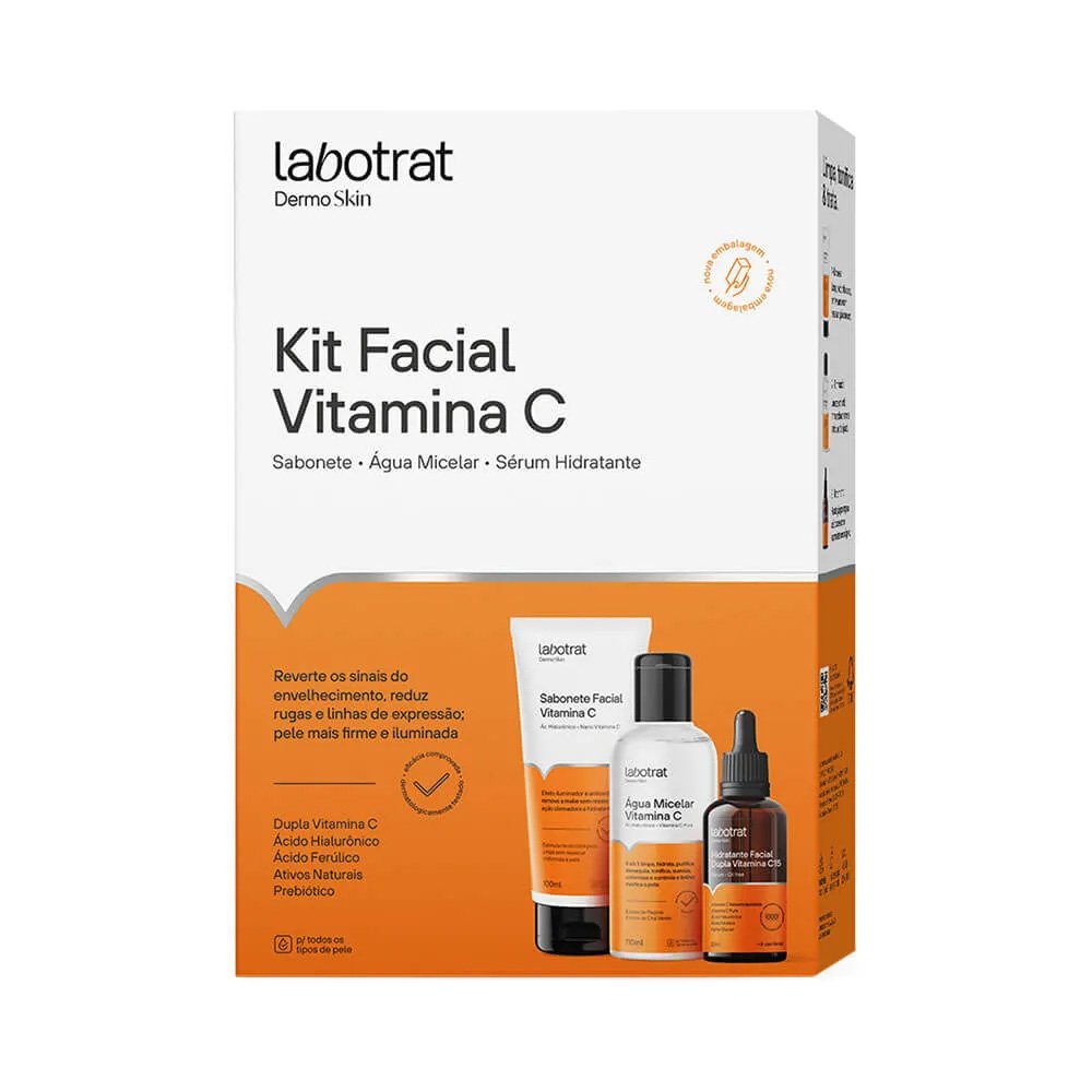 Kit Facial Vitamina C 3 Itens Labotrat