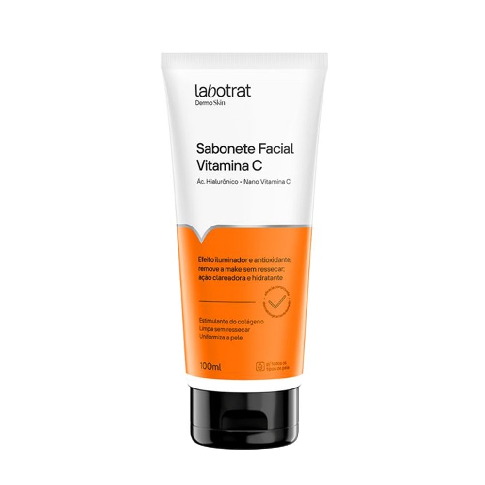 Sabonete Facial Labotrat Dermo Skin Vitamina C 100ml