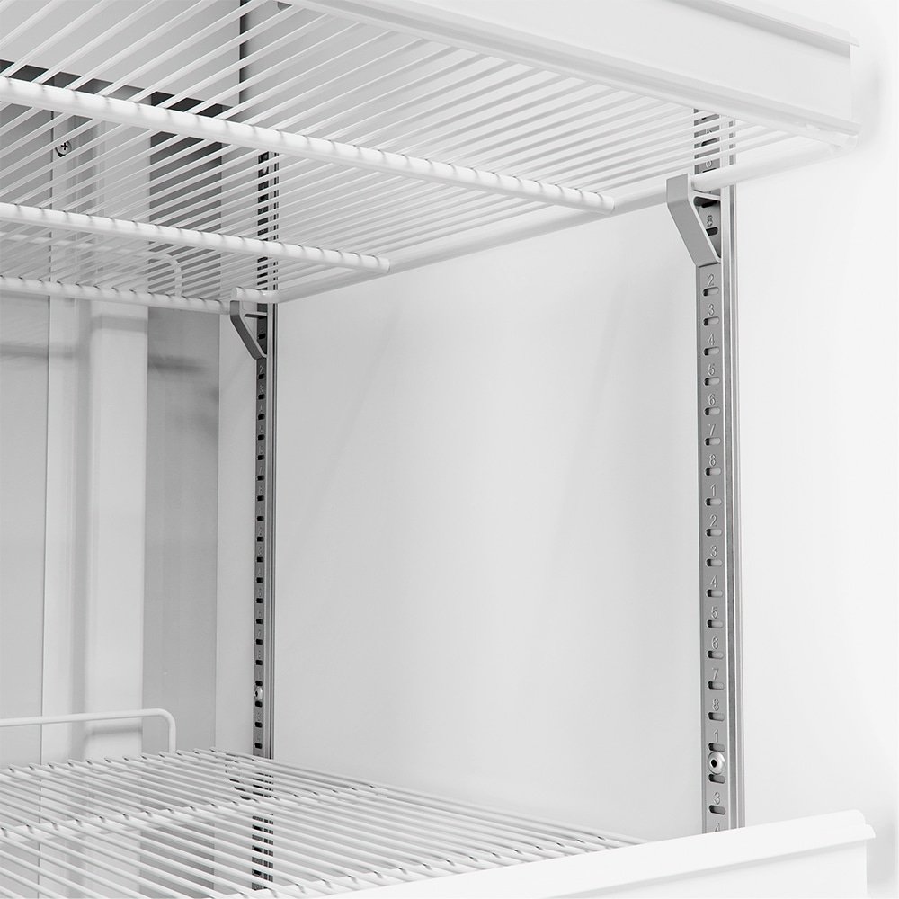 Refrigerador Vitrine Metalfrio Optima 752 Litros VB70AL - Porta de Vidro, Frost Free, Branco, 220V