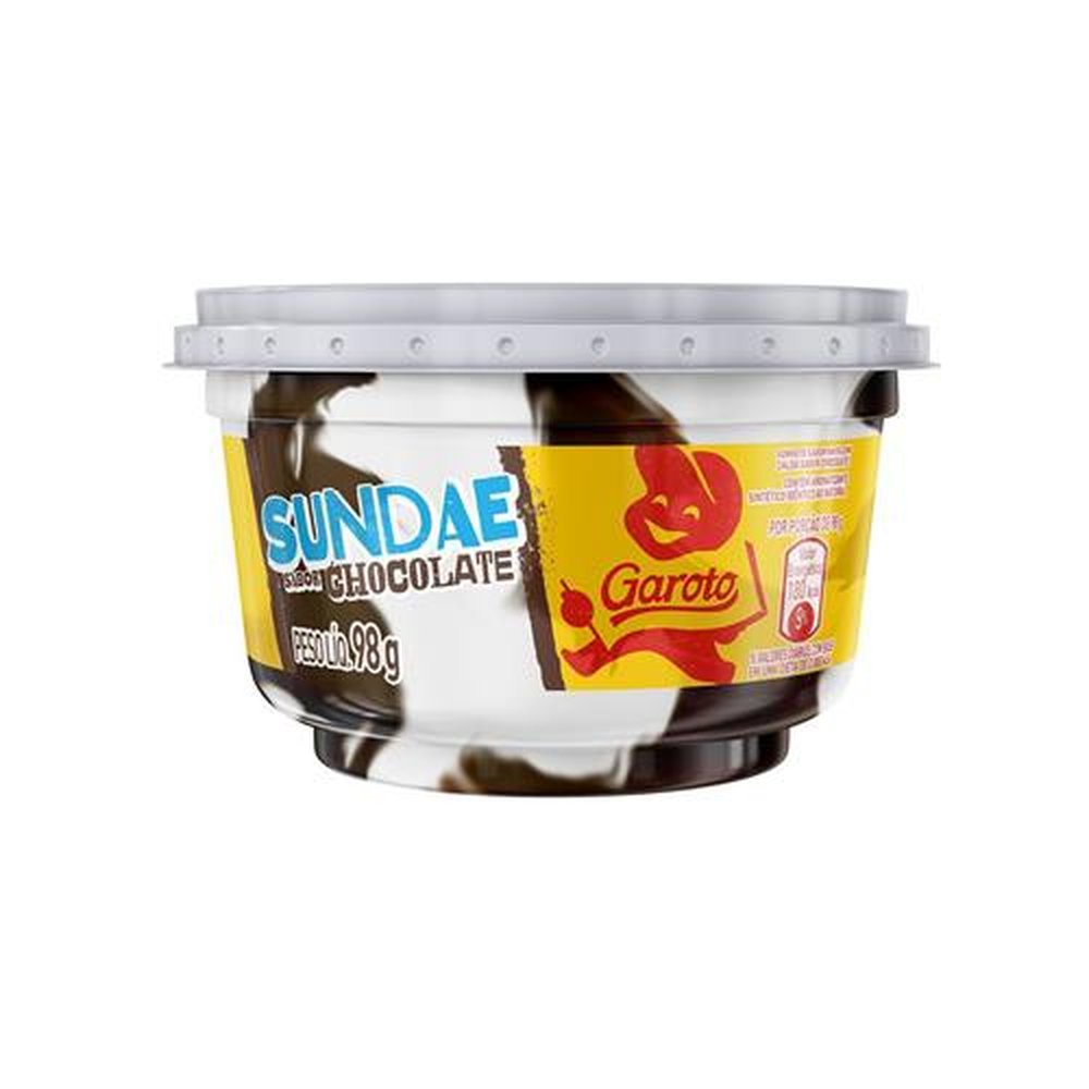 Sundae Chocolate Garoto 12x98g