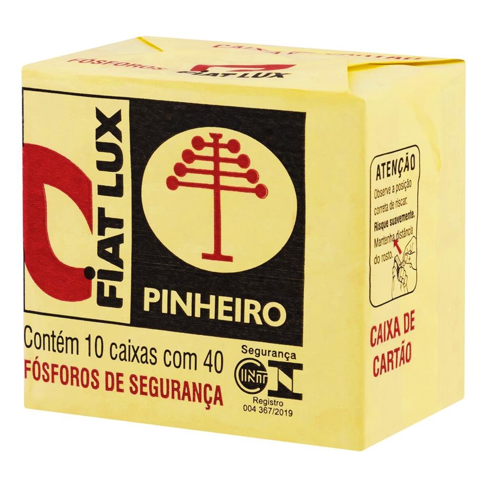 Fósforo Pinheiro Fiat Lux Cartão