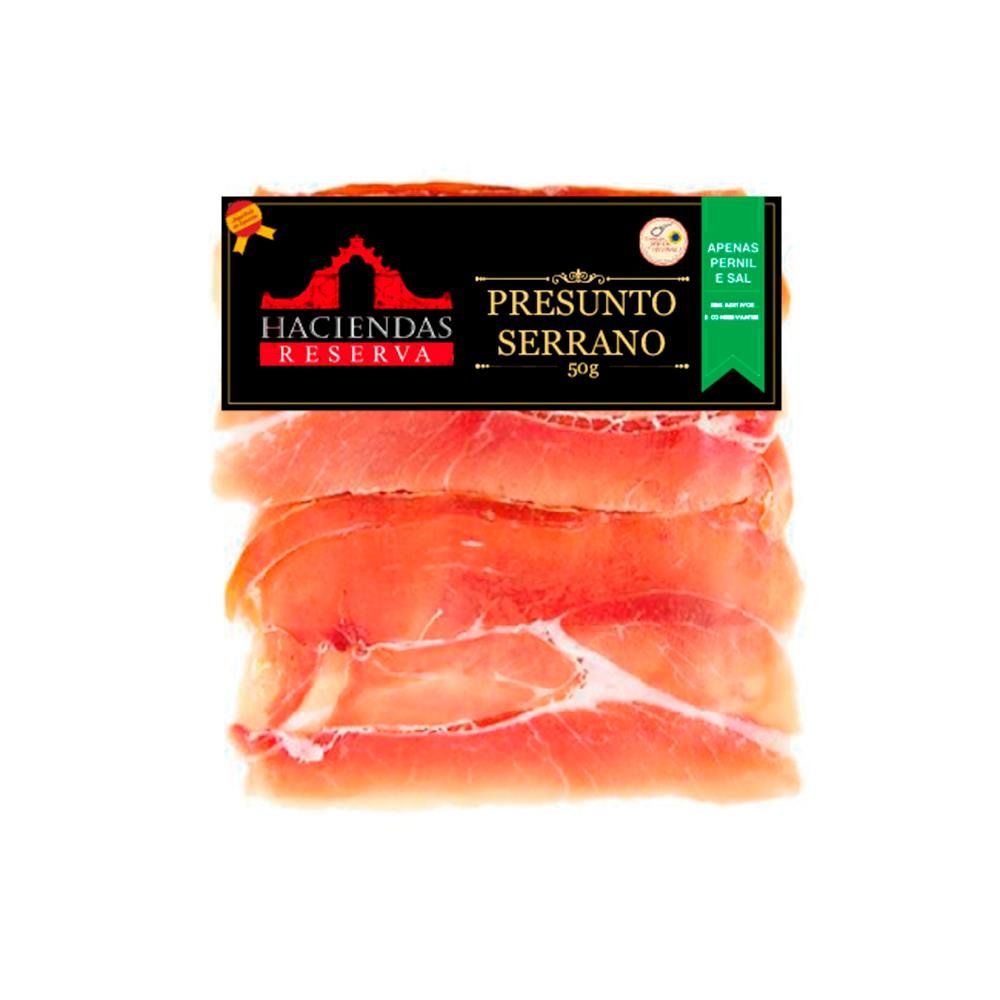 Presunto Serrano Fatiado Haciendas Reserva 20x50g