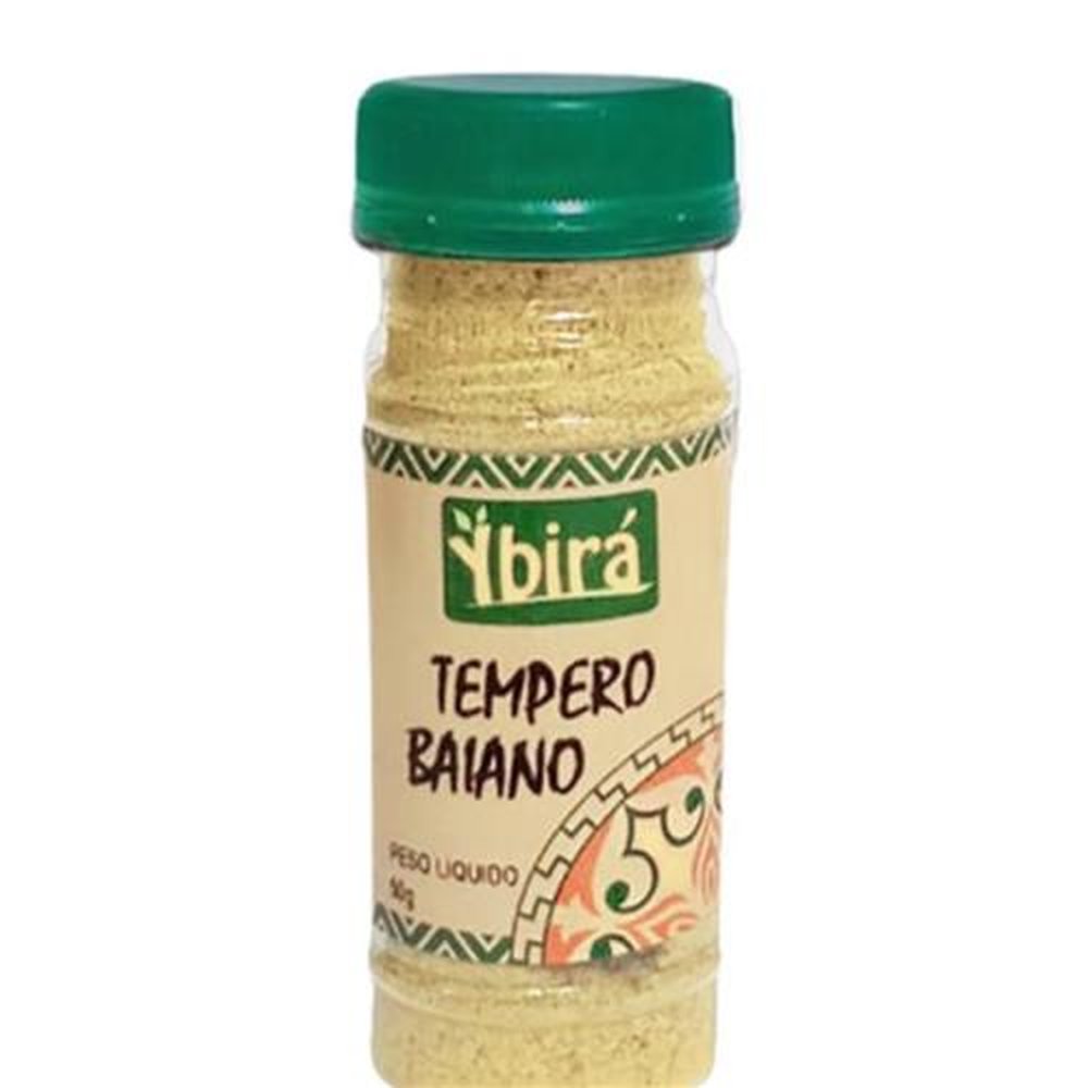 Tempero Baiano 50g - Embalagem com 6 Unidades