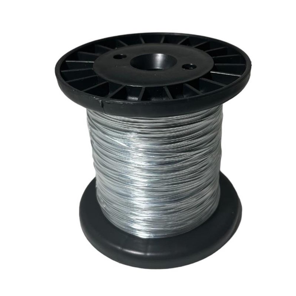 Fio De Aço Galvanizado Bobina Arame Cerca Elétrica 0,70mm