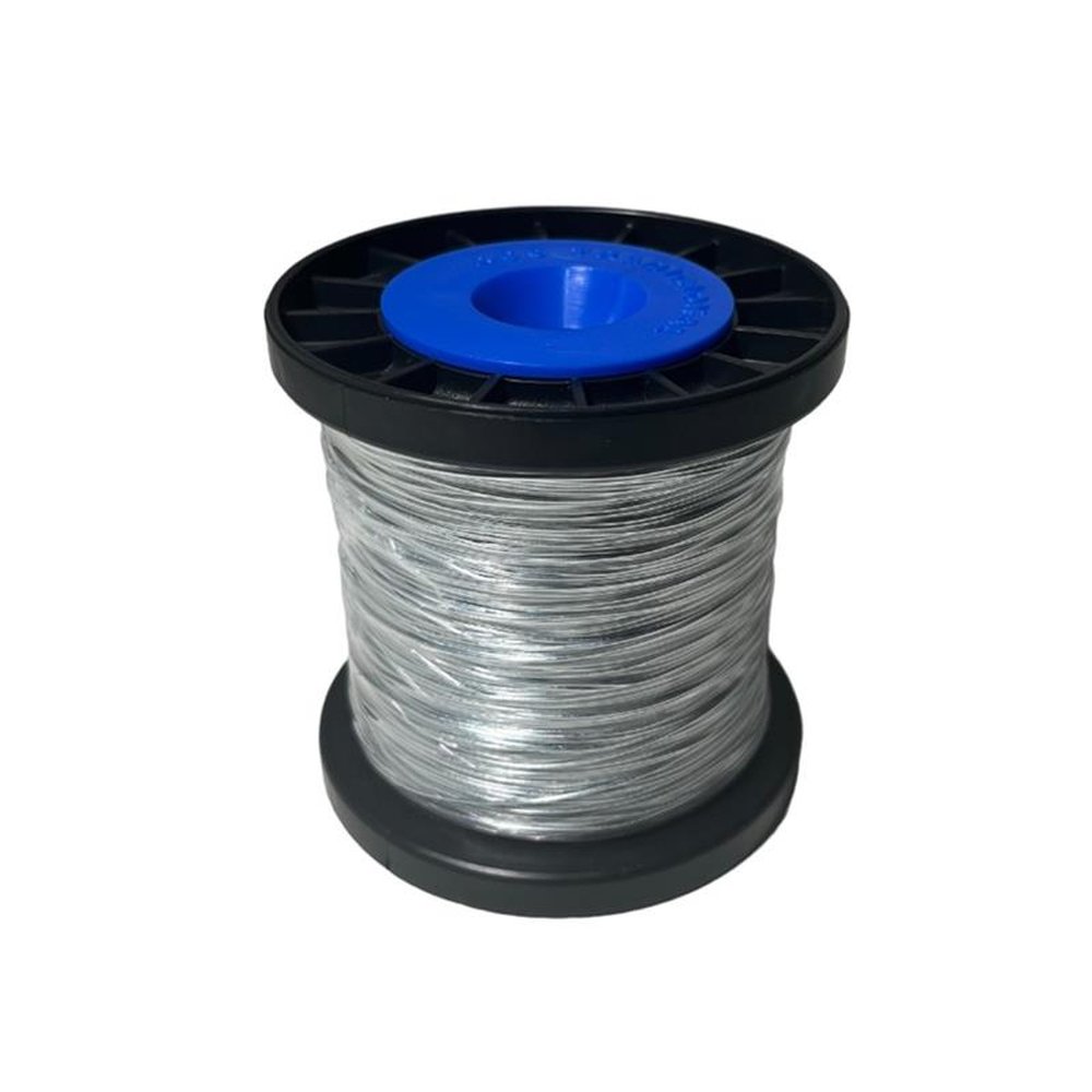Fio De Aço Galvanizado Bobina Arame Cerca Elétrica 0,70mm