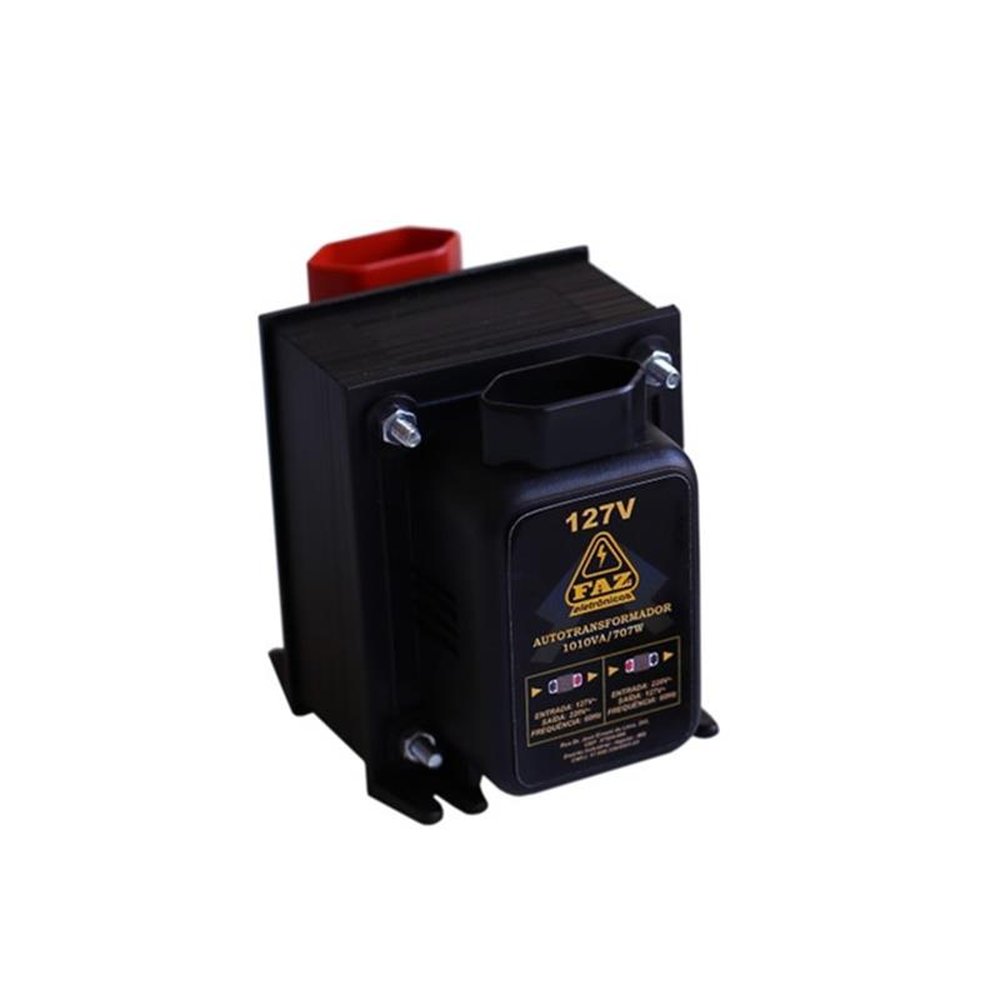 Auto Transformador Trafo Conversor 127V 220V 1010VA Fazendeiro