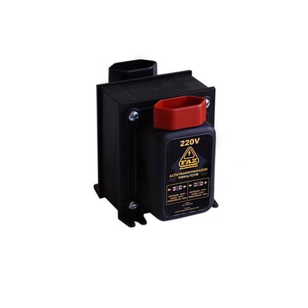 Auto Transformador Trafo Conversor 127V 220V 750VA Fazendeiro