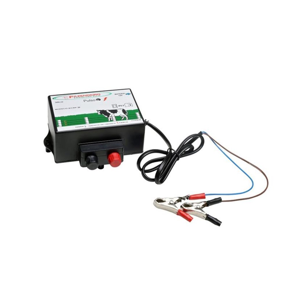 Eletrificador Rural Cerca Elétrica Fazendeiro 30Km Para Bateria 12V