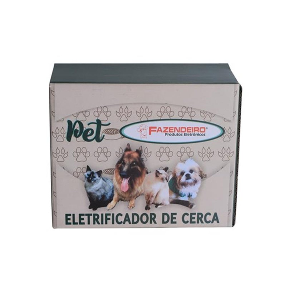 Eletrificador Cerca Elétrica Pet Animais Cães Gatos Galinhas