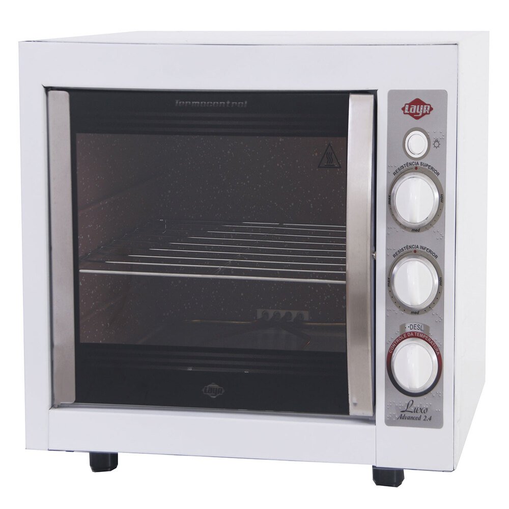 Forno elétrico Layr Luxo Advanced Branco 46 litros 2400W 110V