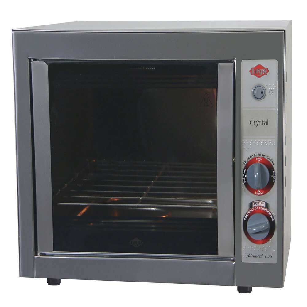 Forno elétrico Layr Crystal Advanced Inox 46 litros 1750W 220V
