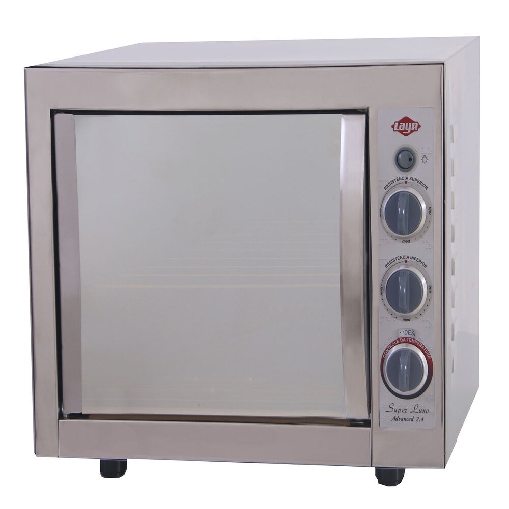 Forno elétrico Layr Luxo Premyum Inox 65 litros 2400W 110V