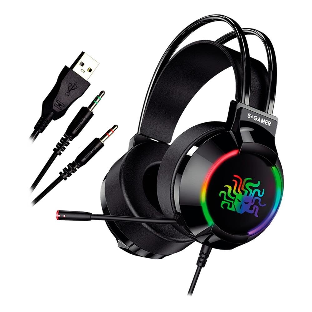 Headset Gamer RGB 5+ - W5-1000