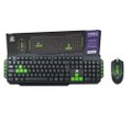 Combo 5+ Gamer Start 2.0 - Preto e Verde