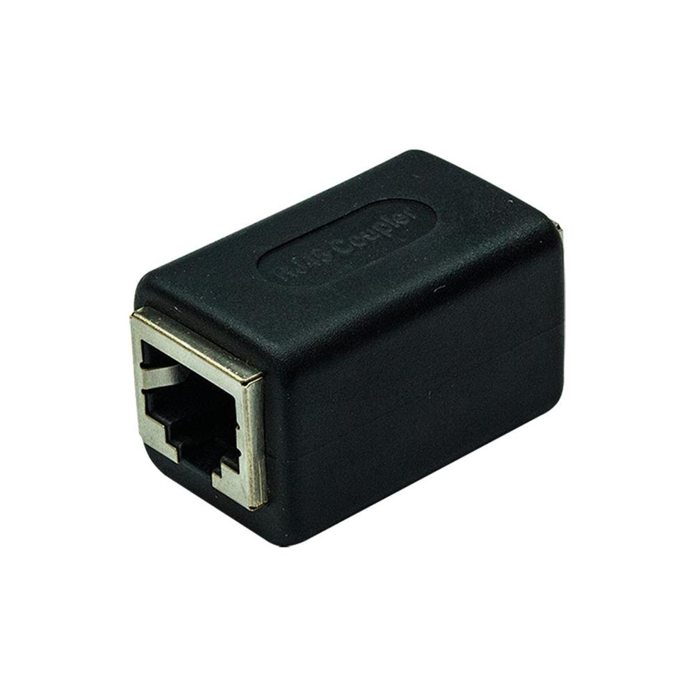 Conector Emenda Rj45 Extensor Cat5 Cat6 Cat7 Cat8 - Metalica
