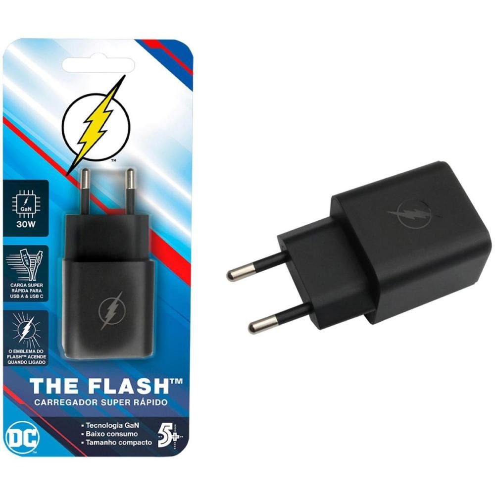 Carregador USB-A USB-C Flash 5+ Un.Venda: PC/1