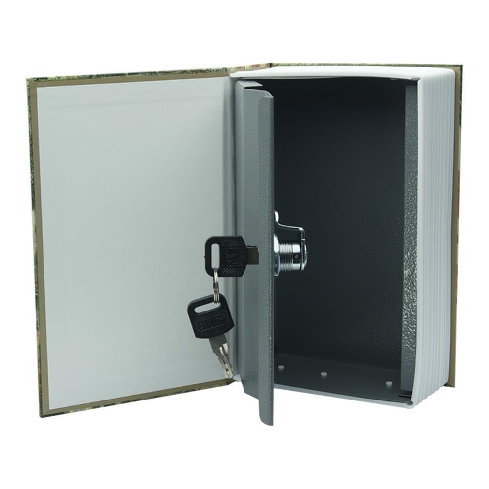 Cofre Formato Livro Camuflado 2 Chaves Discreto Porta Joias Love- 18x11.5x5.5cm