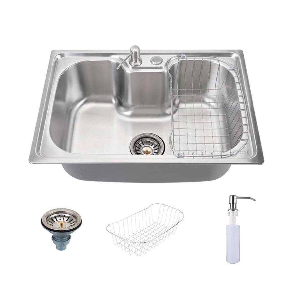 Cuba de Pia Gourmet Em Aço Inox Com Acessórios 60x42cm - KOKAY