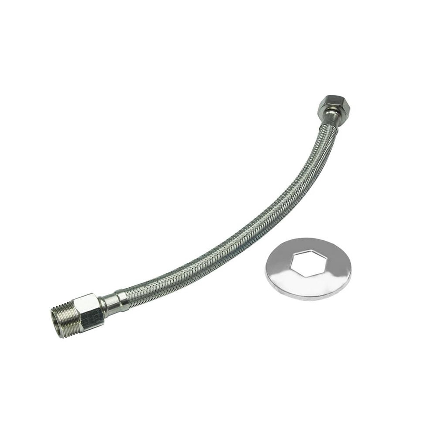 Mangueira Engate Flexível Aço Inox 30 Cm 1/2 Entrada - KOKAY