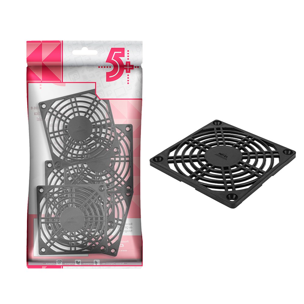 Proteção Microventilador - Plástica - 80x80