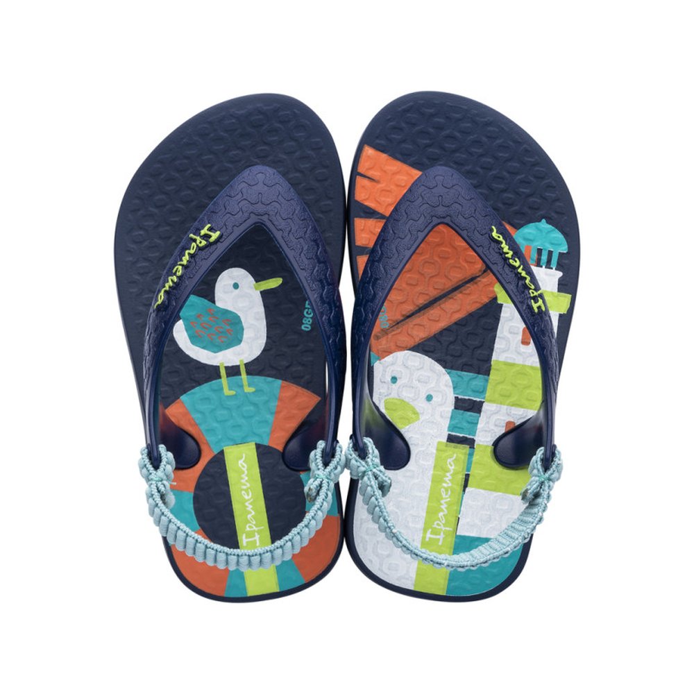 Chinelo Infantil Ipanema Baby Azul - Grade 12 Pares - Numeração 19-24