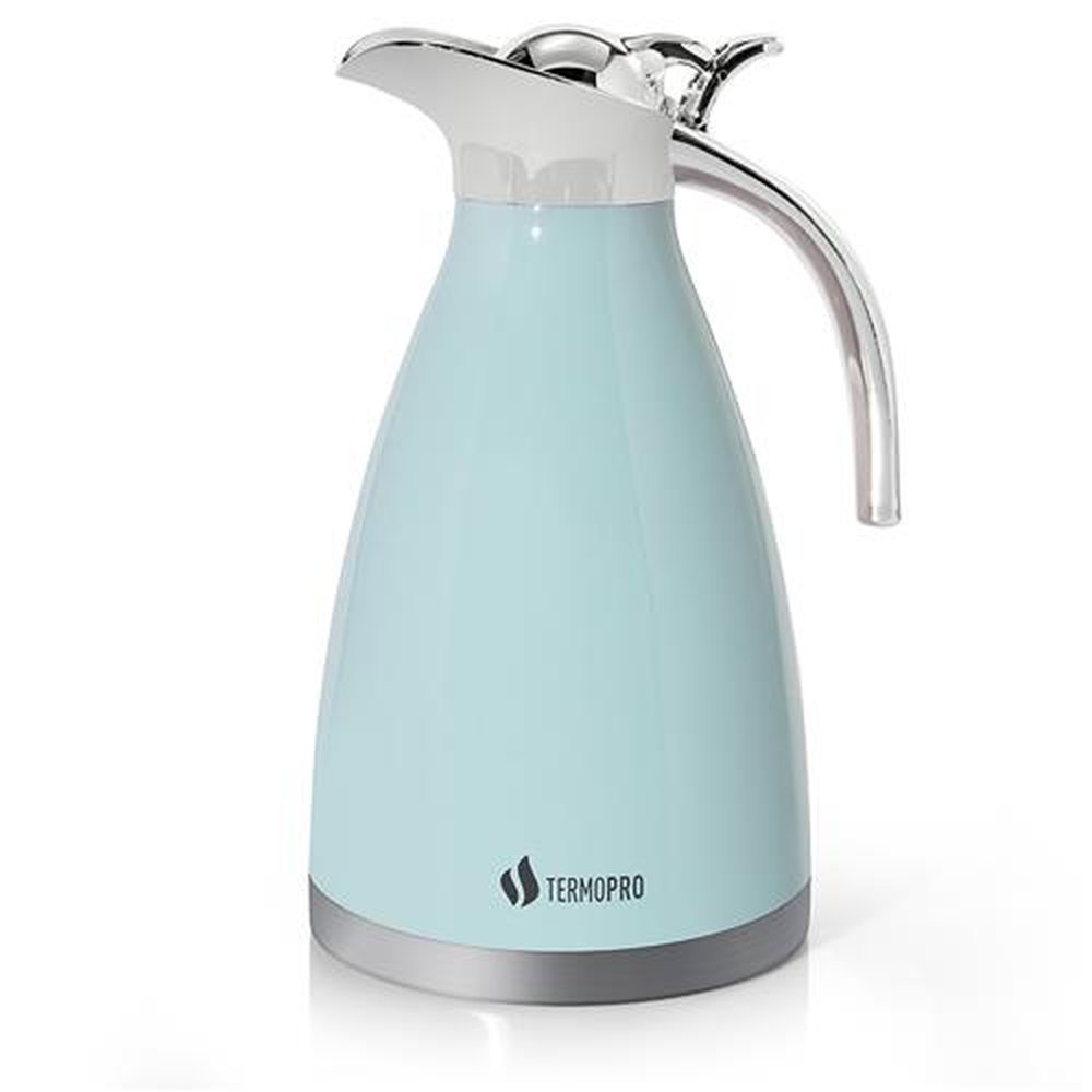 Jarra Térmica Grecia Aço Inox 1,5L Azul Termopro