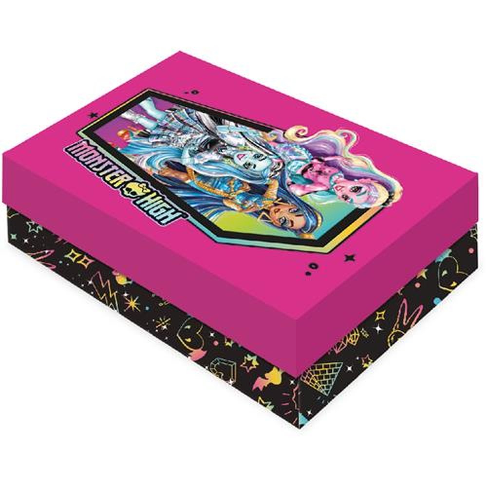 Caixa Presente Retangular M Monster High