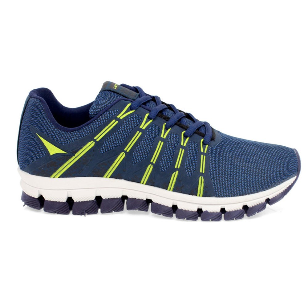 Tenis Adulto Lets Evolution Marinho/Limao 38-43 - Grade 12 Pares - Numeração