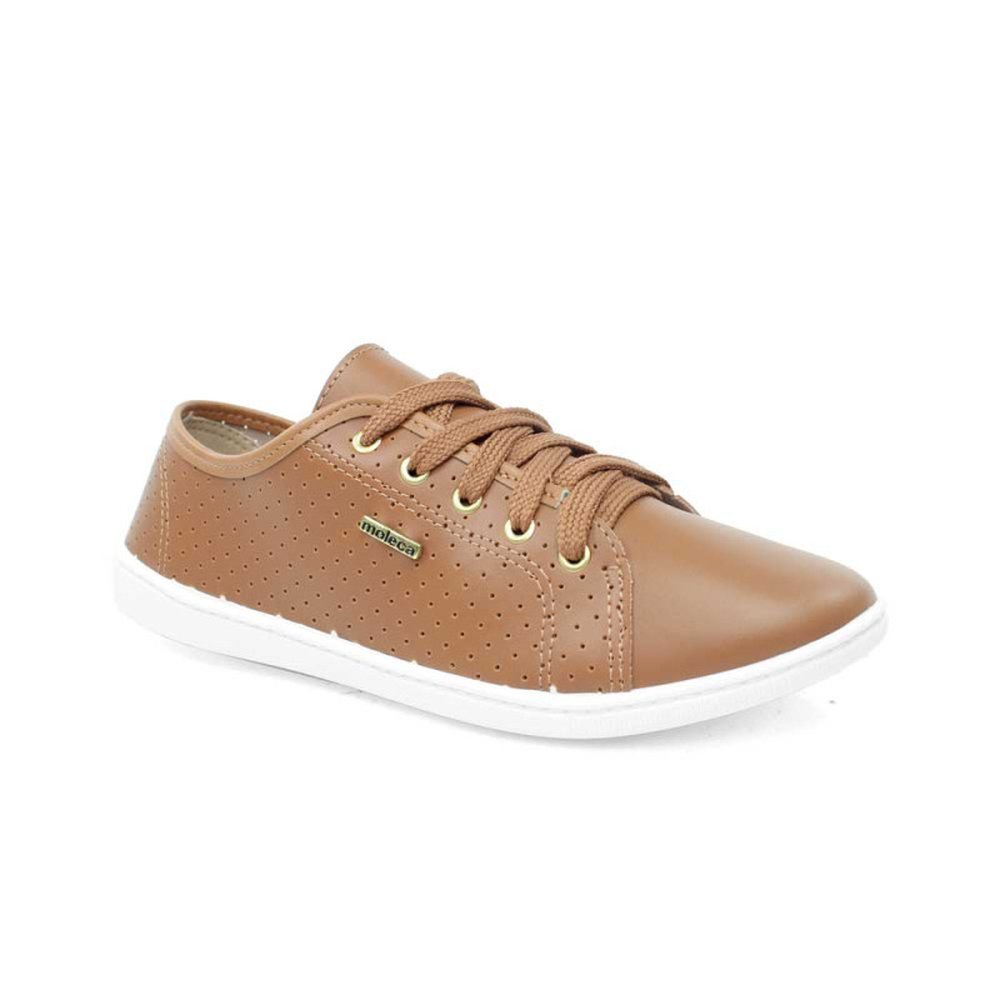 Sapato Adulto Moleca Camel - Grade 12 Pares - Numeração 34-40