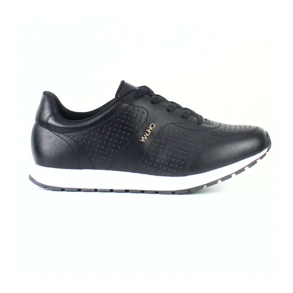 Tenis Adulto Via Uno Mestico Preto - Grade 12 Pares - Numeração 34-39
