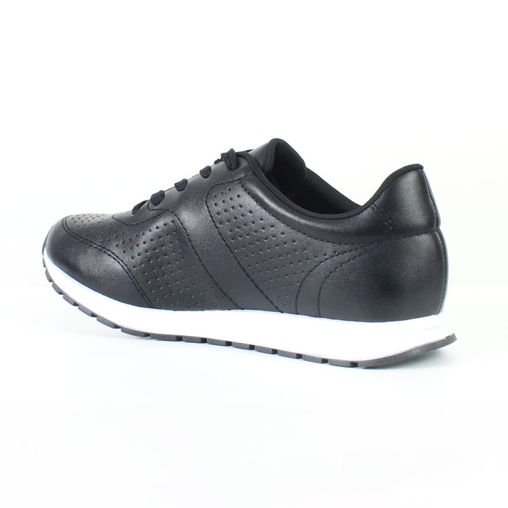 Tenis Adulto Via Uno Mestico Preto - Grade 12 Pares - Numeração 34-39